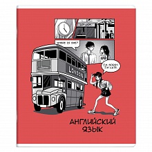 Тетрадь предметная Английский язык 48л клетка Аниме ФЕНИКС, 63427