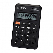 Калькулятор карманный 8 разрядов CITIZEN LC-310NR