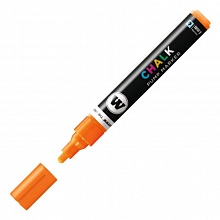 Маркер меловой 2,5мм оранжевый круглый FlexOffice FO-CM01 Orange