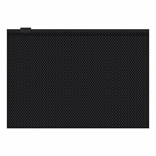 Папка-конверт на молнии C6 черная Diamond Total Black Erich Krause, 55083