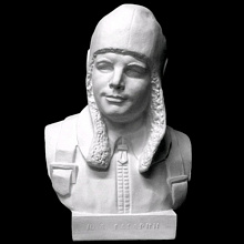 Фигура гипсовая Бюст Гагарина 10х16,5х25см Мастерская Экорше 10-152