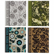 Тетрадь спираль  80л клетка Трафаретки Полином, 22с29-80