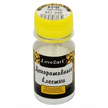 Блестки для декора 20г белый матовый Love2art, GFC-128 24