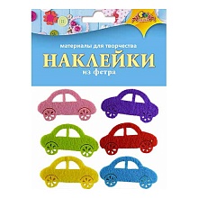 Наклейки из фетра Машинки КТС-ПРО, С3108