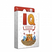 Игра карточная Серия Игры для ума. IQ Логический интеллект ГЕОДОМ, 4607177458069