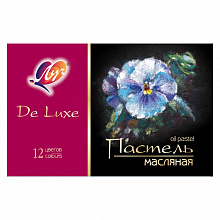 Пастель масляная 12 цв. De Luxe Луч 30с1936-08