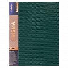 Папка на 4 кольца А4 пластик 25мм изумрудная Expert Complete Prisma, EC211400010