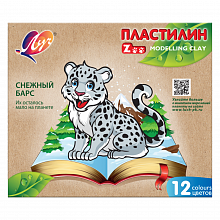 Пластилин 12 цв ZOO Луч 29С1722-08