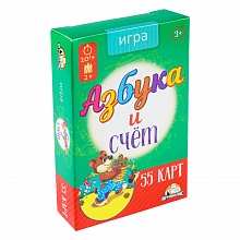 Игра карточная Азбука и счёт, MILAND, ИН-2367