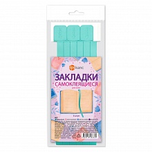 Закладка-ляссе 12х376мм самоклеящаяся бирюзовые 6 штук ДПС, 2921-118
