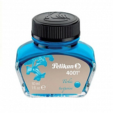 Чернила 30мл бирюзовые PELIKAN INK 4001 311894