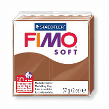 Пластика запекаемая 57г карамель Staedtler Fimo Soft, 8020-7