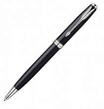 Ручка шариковая поворотный механизм 1мм черный стержень PARKER SONNET Essential M S0818140/R0818120/K529