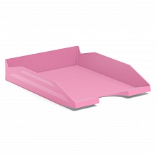 Лоток горизонтальный розовый Pastel Erich Krause Office, 55542