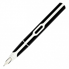 Ручка перьевая PELIKAN Office Style М синий 1мм черный/белый корпус PL903054
