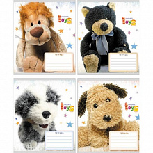 Тетрадь 12л линия Lovely Toys Полиграфика 01203-28923