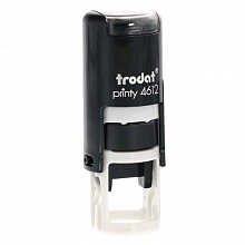Оснастка для печати d=12мм синий, черный корпус Trodat Printy 4612 P2