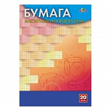 Бумага масштабно-координатная А4 20л Геометрия КТС-ПРО, С1564-04