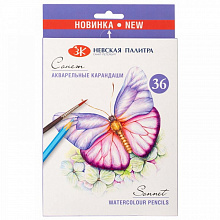 Карандаши акварельные 36 цв. Сонет, 81411439