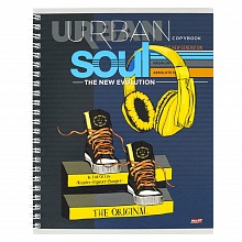 Тетрадь спираль  48л клетка Новое поколение Проф-Пресс, 48-7116