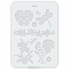 Трафарет декоративный 22х31см Love2Art TDR 1704-02