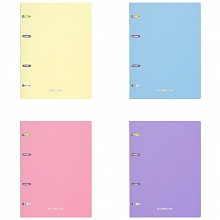 Тетрадь со сменным блоком 80л клетка Pastel ассорти Erich Krause, 50164