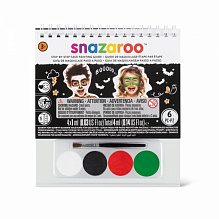 Грим для лица и тела 4цв Хэллоуин SNAZAROO 1172043