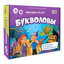 Игра настольная Играй с умом. Букволовы ГЕОДОМ, 4660136220374
