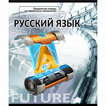 Тетрадь предметная Русский язык 48л линия Элементы знаний Проф-Пресс 48-6432