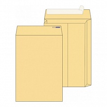Конверт 230х330х40 стрип крафт пакет объемный 100г/м2 EXTRAPACK 6541
