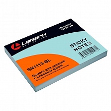 Блок самоклеящийся 76x101мм 100л голубая пастель LAMARK, SN1113-BL