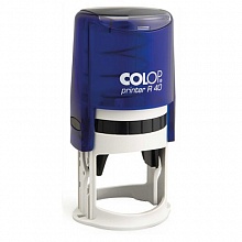 Оснастка для печати d=41,5мм синий, корпус индиго Colop PRINTER R40 indigo
