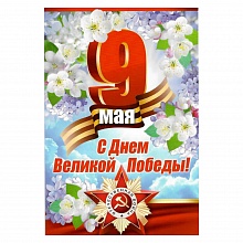 Открытка А5 9 Мая. С Днем Великой Победы ИП 66.276.00