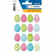 Наклейки Пасхальные звездочки-цветочки HERMA DECOR 3717