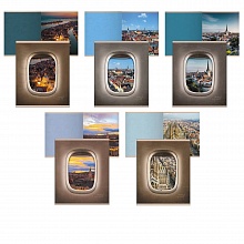 Тетрадь  48л клетка двойная обложка Travel world Канц-Эксмо, ТК487834