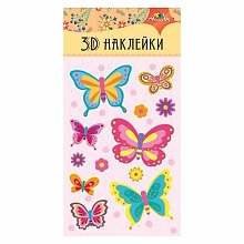 Наклейки 3D 9,5х18,5см КТС-ПРО, С3485-08