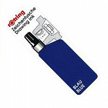Тушь для изографа 23мл синий Rotring S0216280