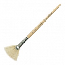 Кисть щетина веерная №14 HANA, 4Щ7-14, 0hmБ