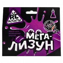 Набор для опытов Re-Агенты Мега-лизун фиолетовый EX007T