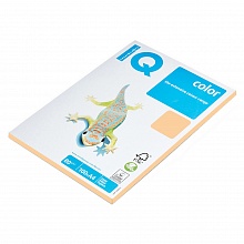 Бумага для офисной техники цветная А4 80г/м2 100л золотистый класс А IQ Color, GO22