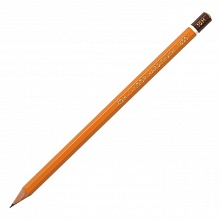 Карандаш чернографитный 10H без ластика шестигранный Koh-i-Noor 1500 