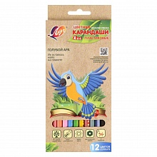 Карандаши пластиковые  12 цв ZOO Луч, 29с1740-08