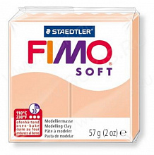Пластика запекаемая 57г телесная Staedtler Fimo Soft, 8020-43