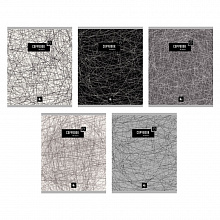 Тетрадь  96л линия Графический шум ассорти Канц-Эксмо ТЛ967273