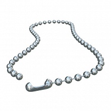 Цепь металлическая шариковая d=2,4мм 10см с замком-соединителем BALL CHAIN 10 EPG, 251304