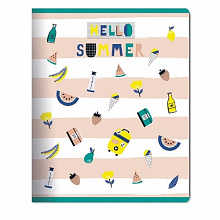 Тетрадь 48л клетка Summer розовый Доминанта, N1134