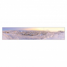 Открытка панорамная Мурманск Кольский проспект PANMRM-04