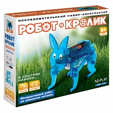 Конструктор Робот-кролик 15 элементов 11х9х10см ND PLAY, NDP-100