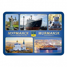 Магнит Мурманск 70х98мм коллаж 2, МГН2Б-04