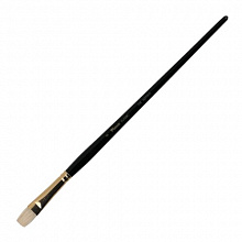 Кисть щетина плоская № 8 удлиненная Artists Classic Pinax 114008